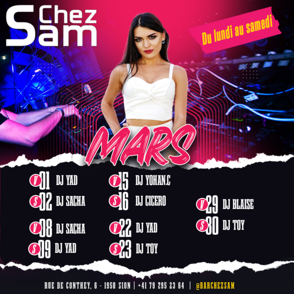 Flyer Bar Discothèque
